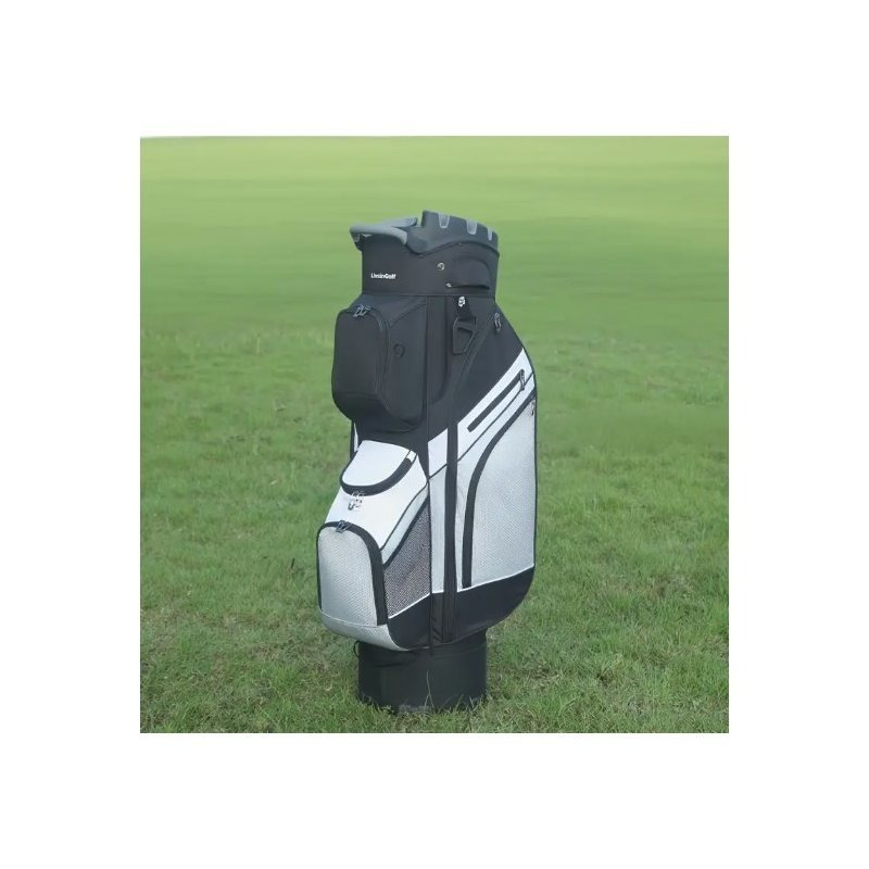 [bag_golf] golf bag 14-way top full length (red)