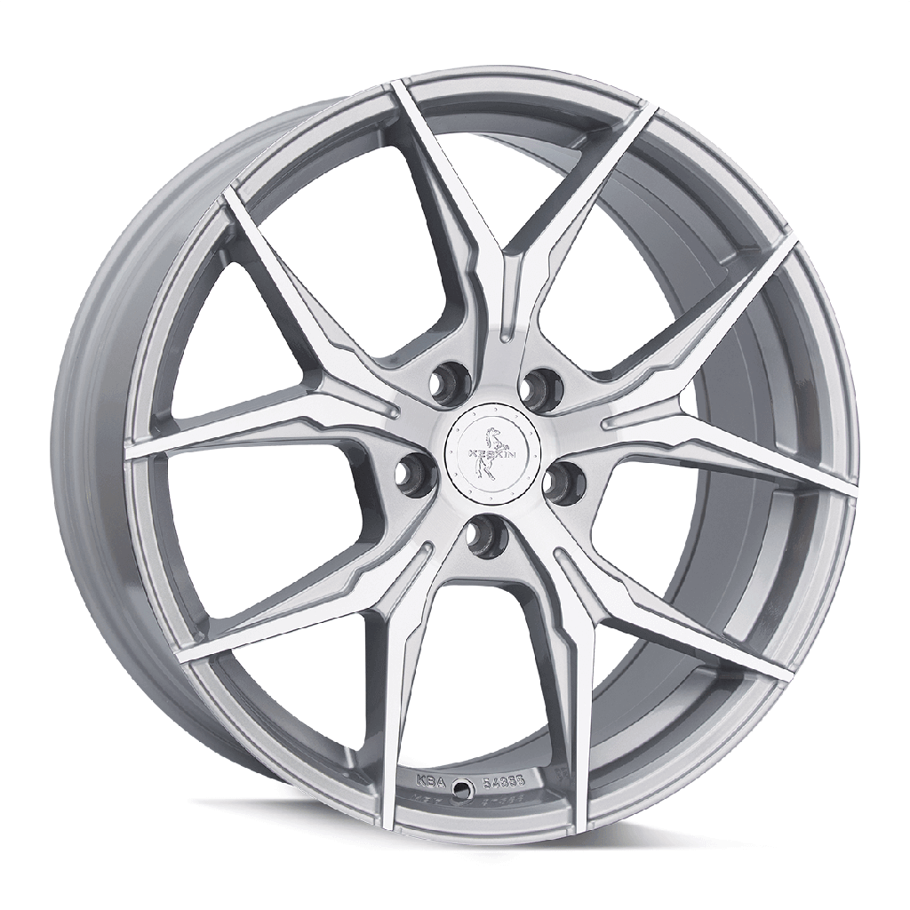 [KT19N] 19 Zoll KESKIN KT19N 5x112 ET45 Alufelgen SILVER FRONT POLISH