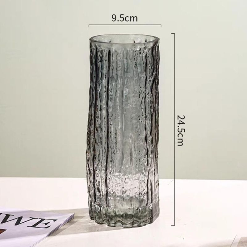 Transparent Bottle Container Glacier Vase